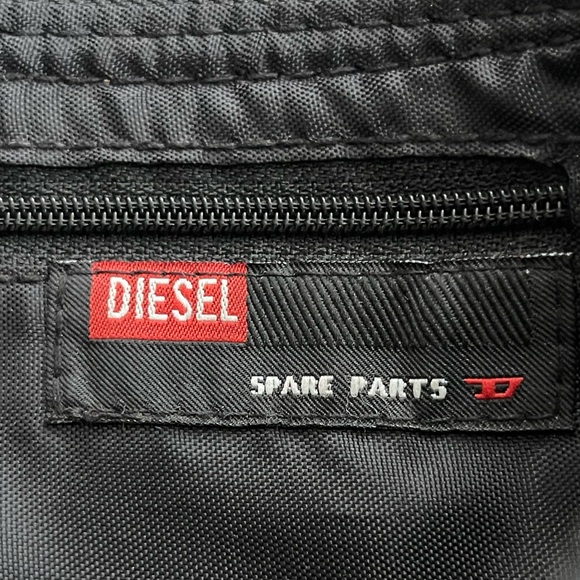 Diesel Spare Parts Corduroy Shoulder Bag - Picture 5 of 8